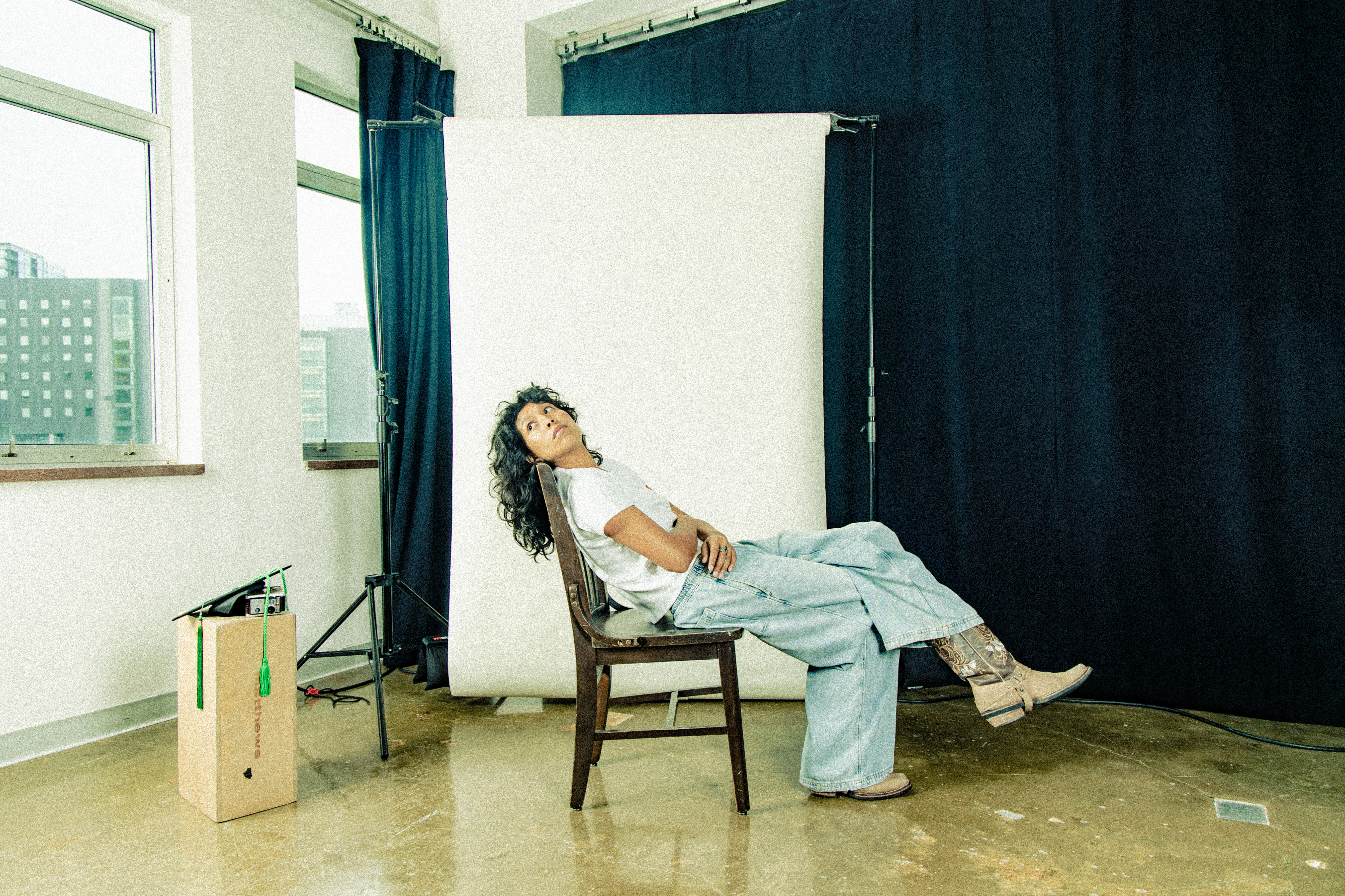 alexa carmona in studio
