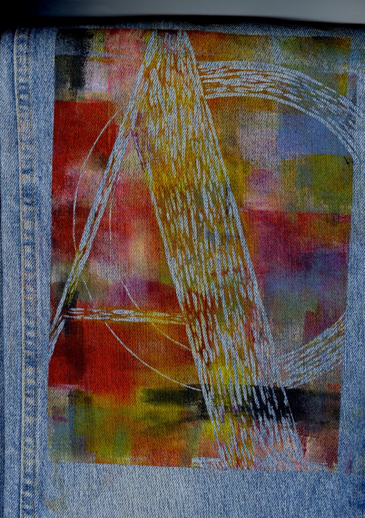 Denim — experimental print