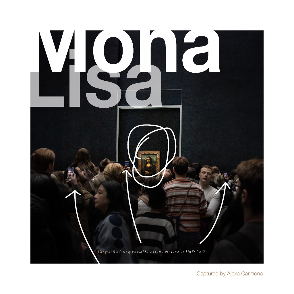 Mona Lisa — editorial collage